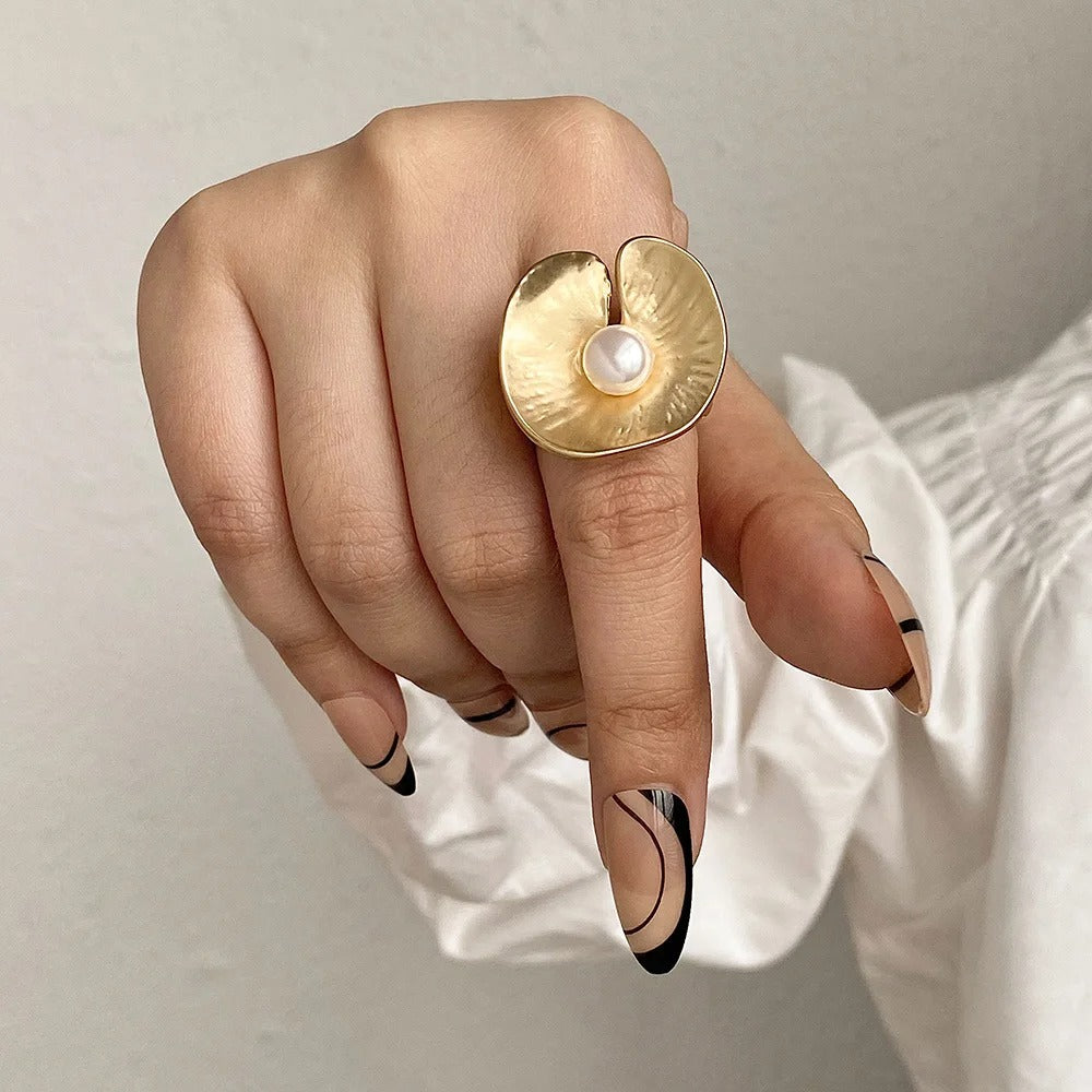 Rings adjustable geometric accessories for women | Priya -11