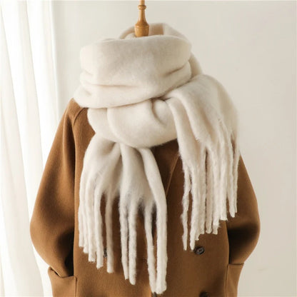 Warm long scarf for women | Moira -16