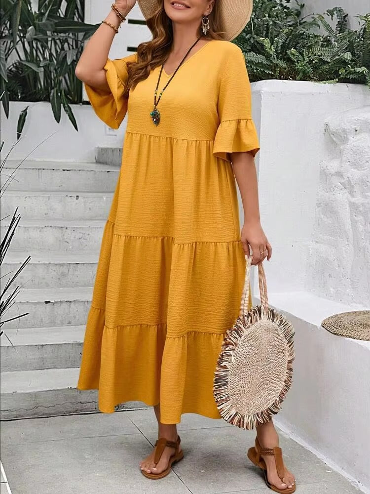 Elegant summer dress for women | Perrine -6
