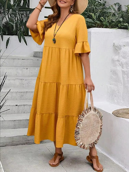 Elegant summer dress for women | Perrine -6