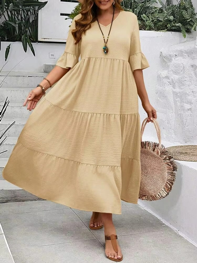 Elegant summer dress for women | Perrine -1