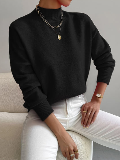 High collar sweater for women | Yvonne -5