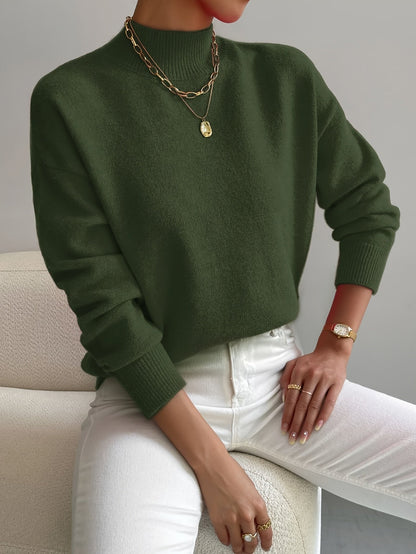 High collar sweater for women | Yvonne -8