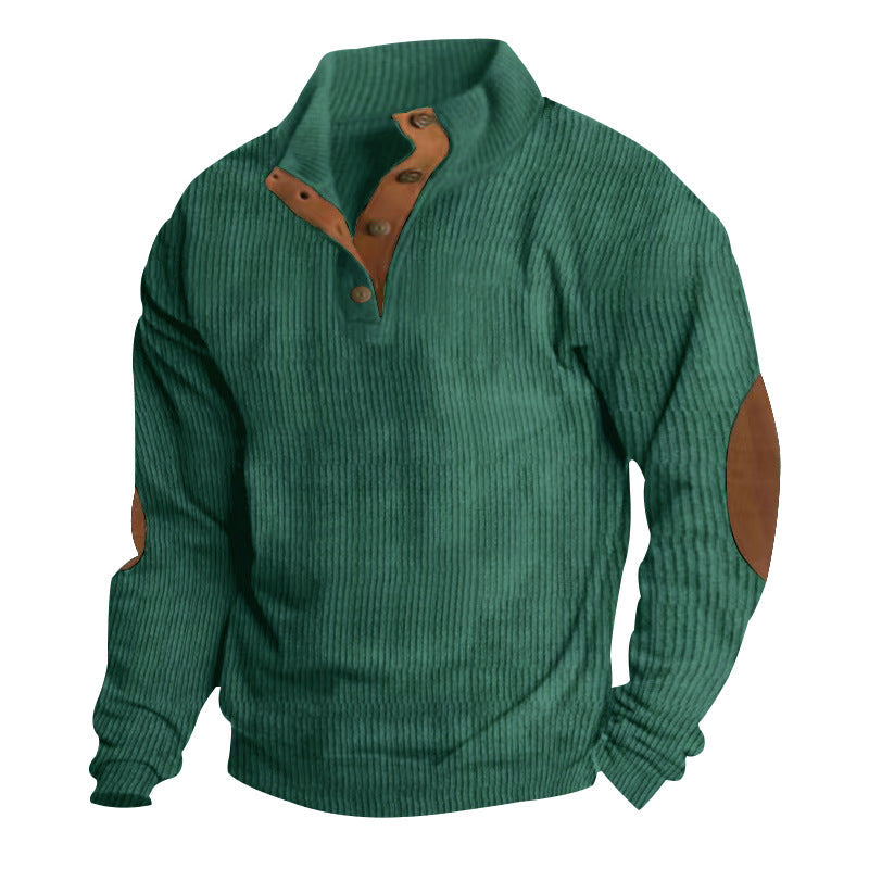 Sport trendy high collar sweater for men | Carl -6