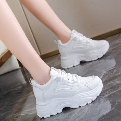 Lace-up platform sneakers for women | Vera -8