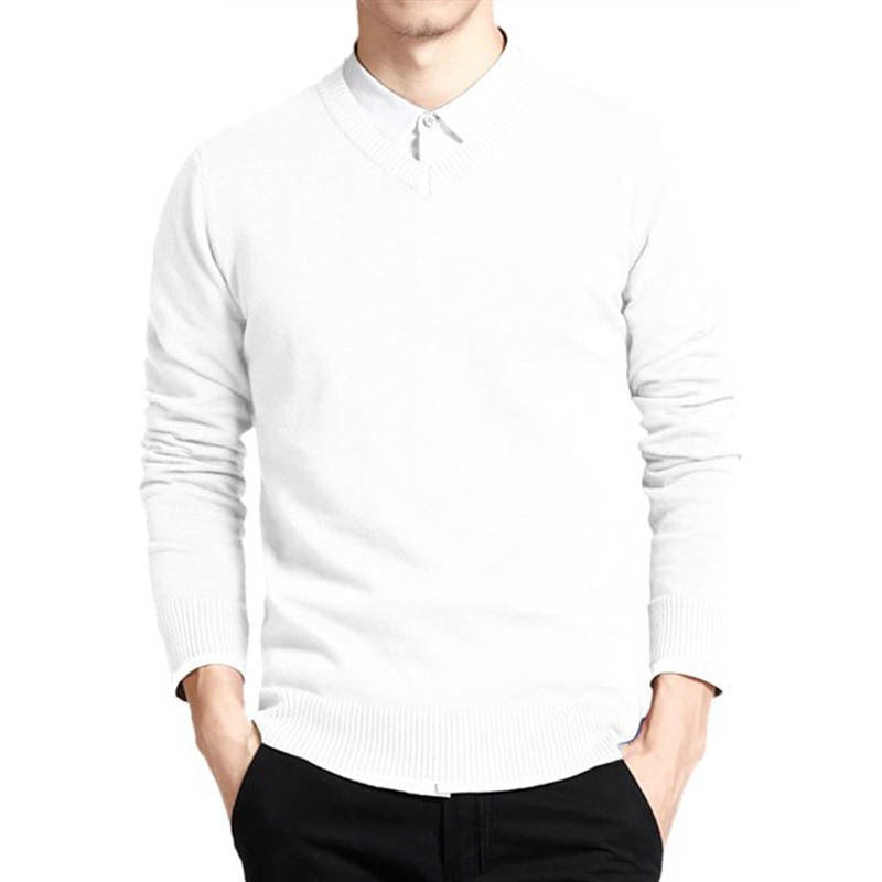 Versatile V-neck sweater for men | Lucian -6