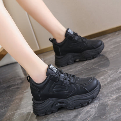 Lace-up platform sneakers for women | Vera -9