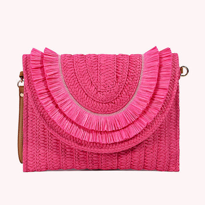 Woven bohemien bag for women | Marina -4