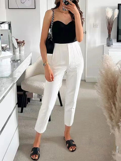 High-waisted vintage trousers for women | Florence -2