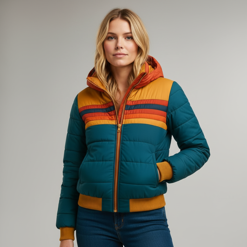 Elegant thermal jacket for women | Cut-Wind -3