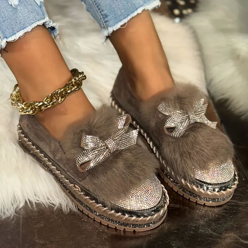 Embellished comfort loafers for women | Seraphina -3