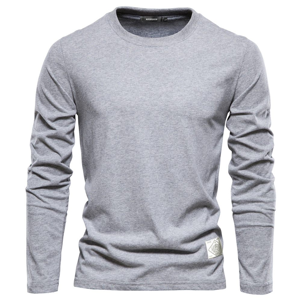 Classic long-sleeve t-shirt for men | Keith -5