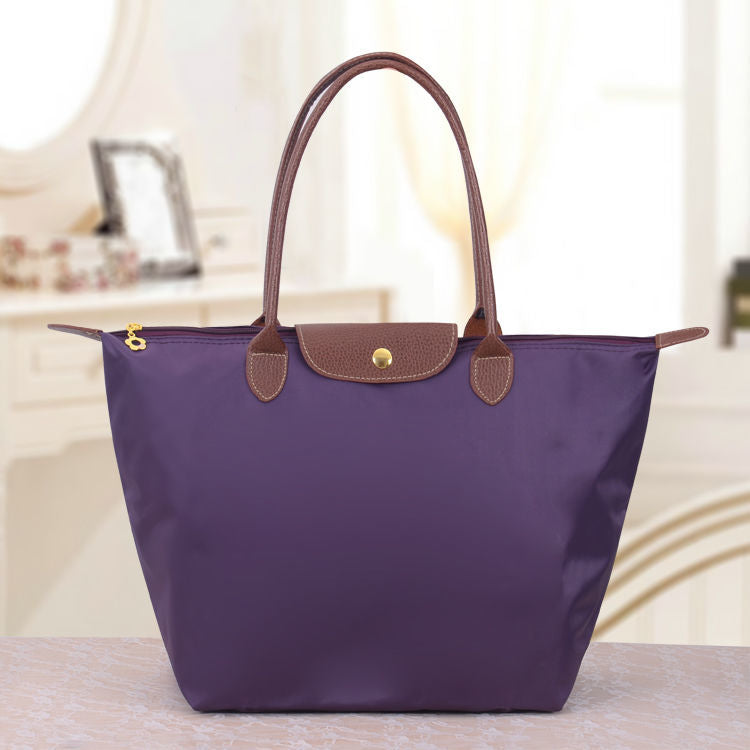 Crossbody oxford spacious durable bag for women | Garance -10
