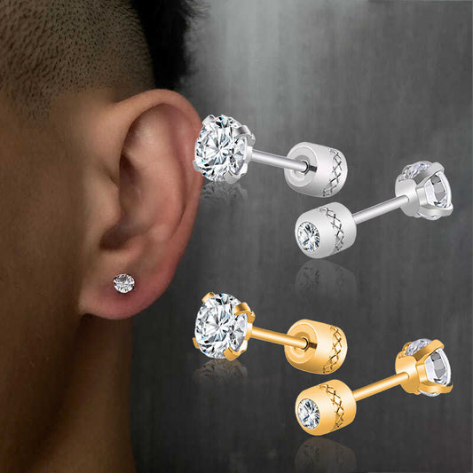 Upper classic earrings for women | Carmen -1