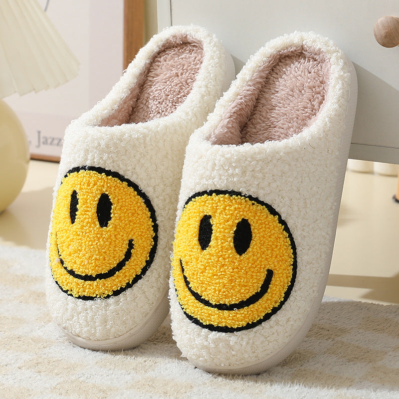 Smiley face slippers for women | Ivanna -3