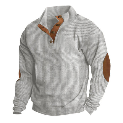 Sport trendy high collar sweater for men | Carl -9