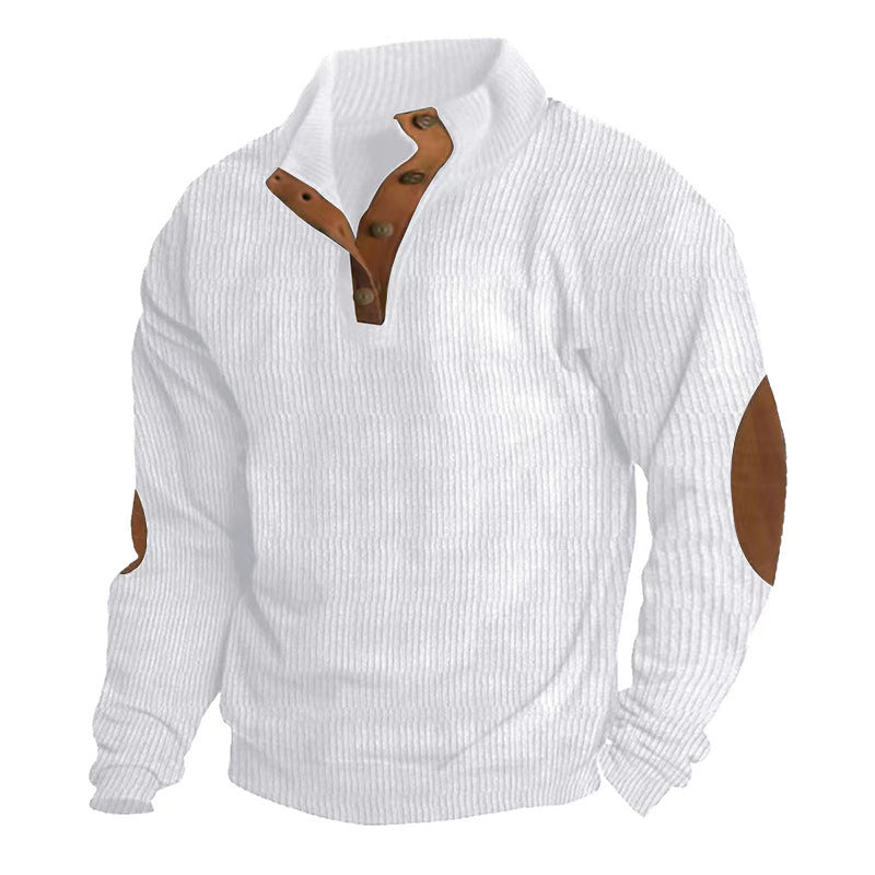Sport trendy high collar sweater for men | Carl -5
