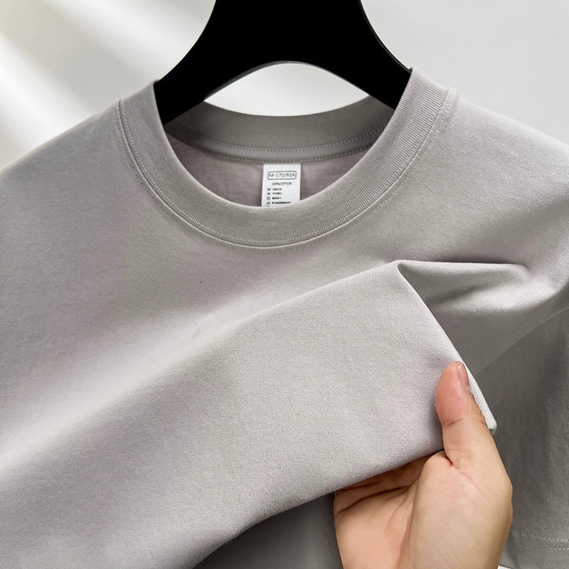 Classic cotton t-shirt for men | Ashton -5