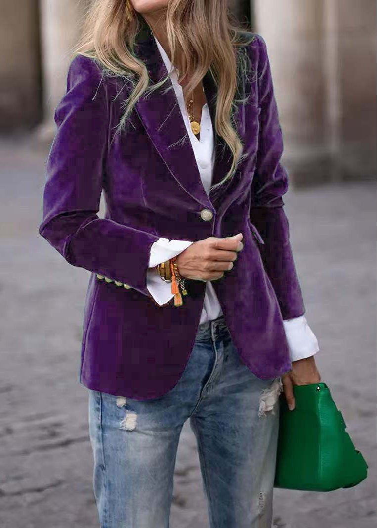 Elegant fitted blazer for women | Versatile style -7
