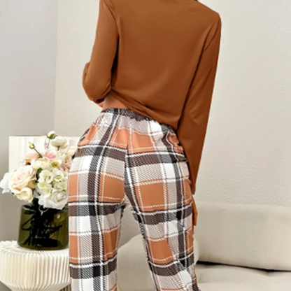 Pyjamas long-sleeve set for women | Alissa -7