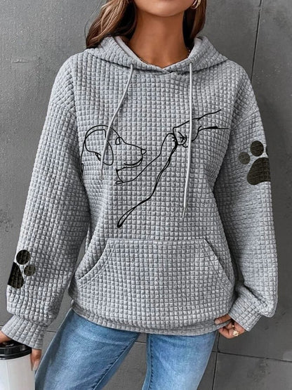 Warm comfortable hoodie for women | Gina -3