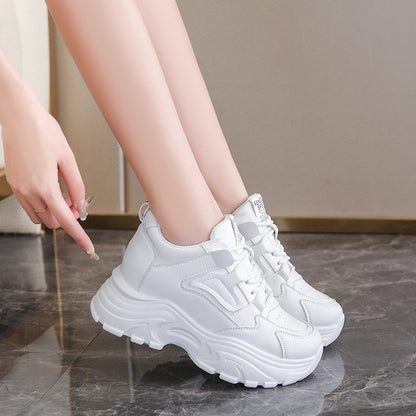 Lace-up platform sneakers for women | Vera -15