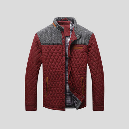 Quilted elegant jacket for men | Marceau -6