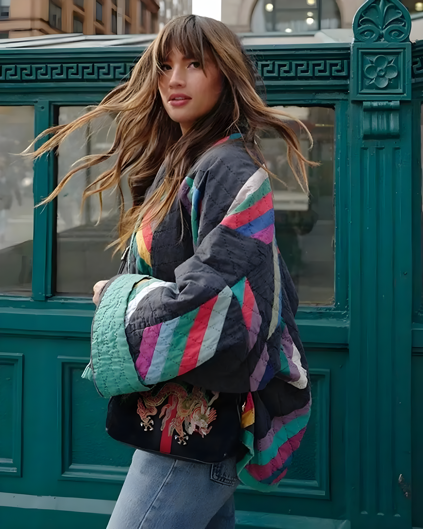 Classic vintage jacket for women | Alisa -4