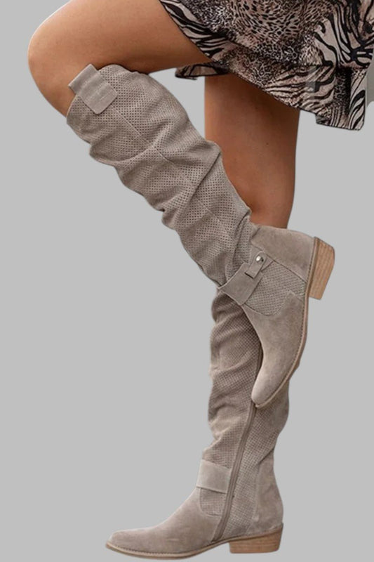 Elegant height knee boots for women | Noelle -1