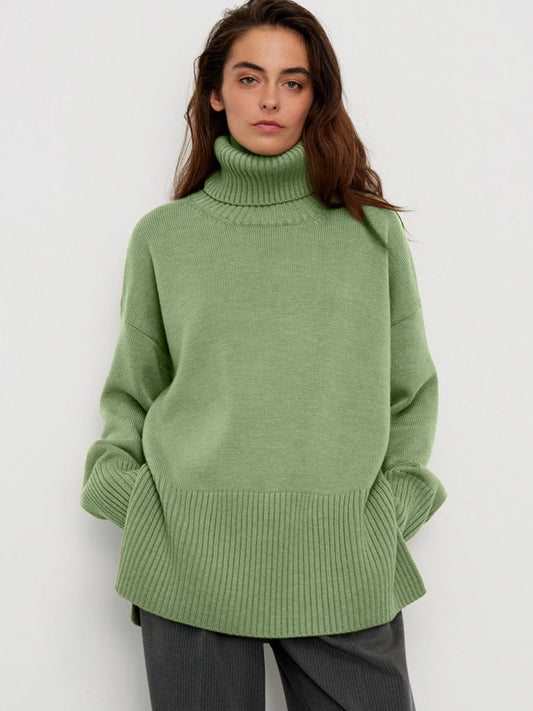 Sweater comfortable turtleneck for women | Shira -1