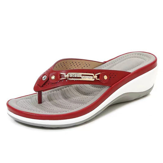 Comfortable platform sandals for women | Alix -1