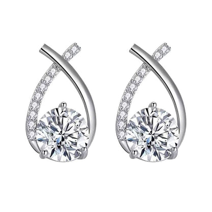 Upper shape queue poisson earrings for women | Frida -2