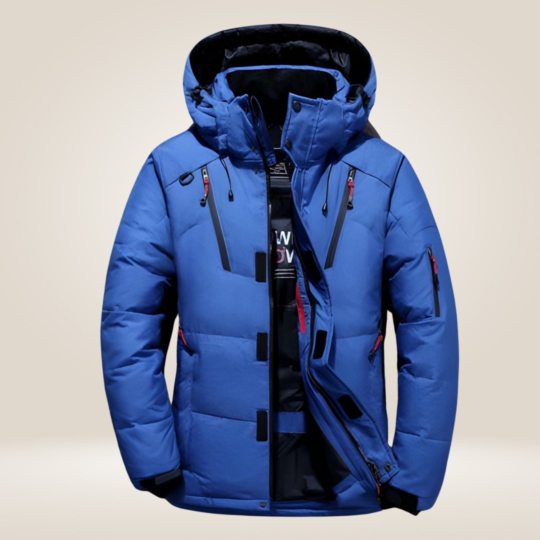 Hooded insulating parka for men | Etienne -3