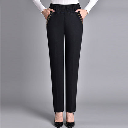 Elastic waist trousers for women | Maeline -6