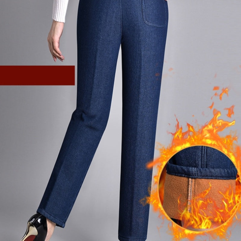 Elastic waist trousers for women | Maeline -5