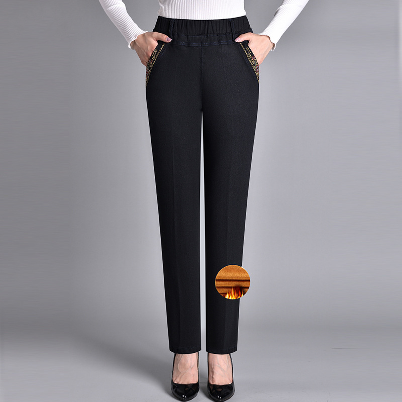 Elastic waist trousers for women | Maeline -8