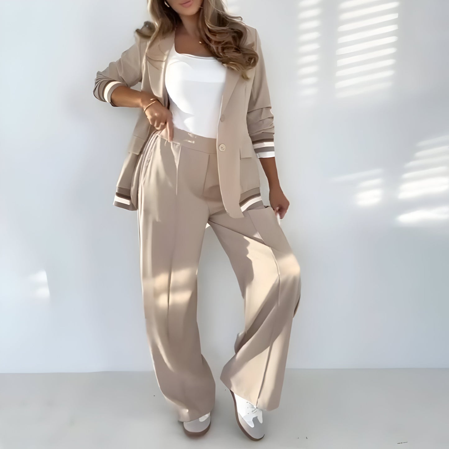 Striped chic set for women | Antoinette -1