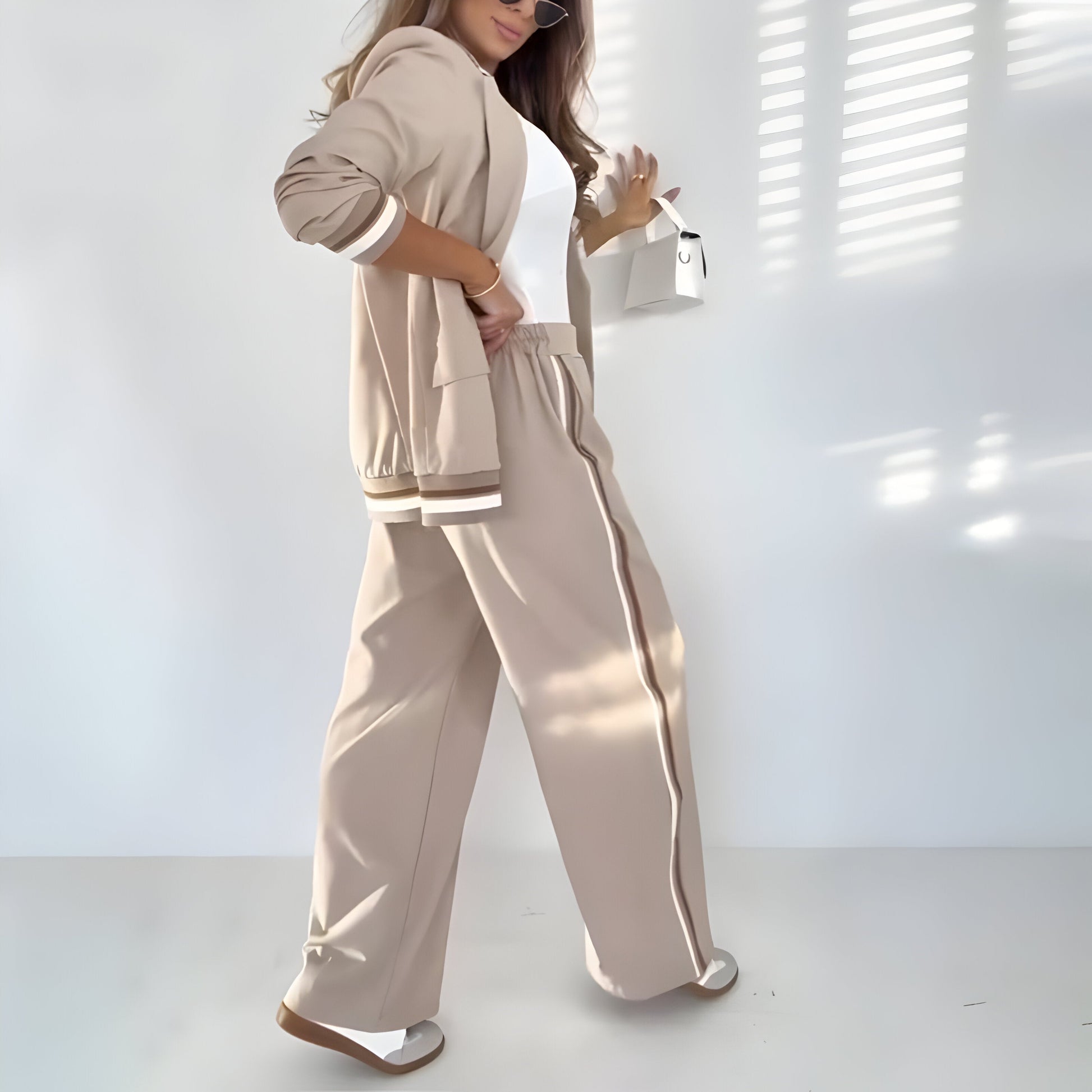 Striped chic set for women | Antoinette -3