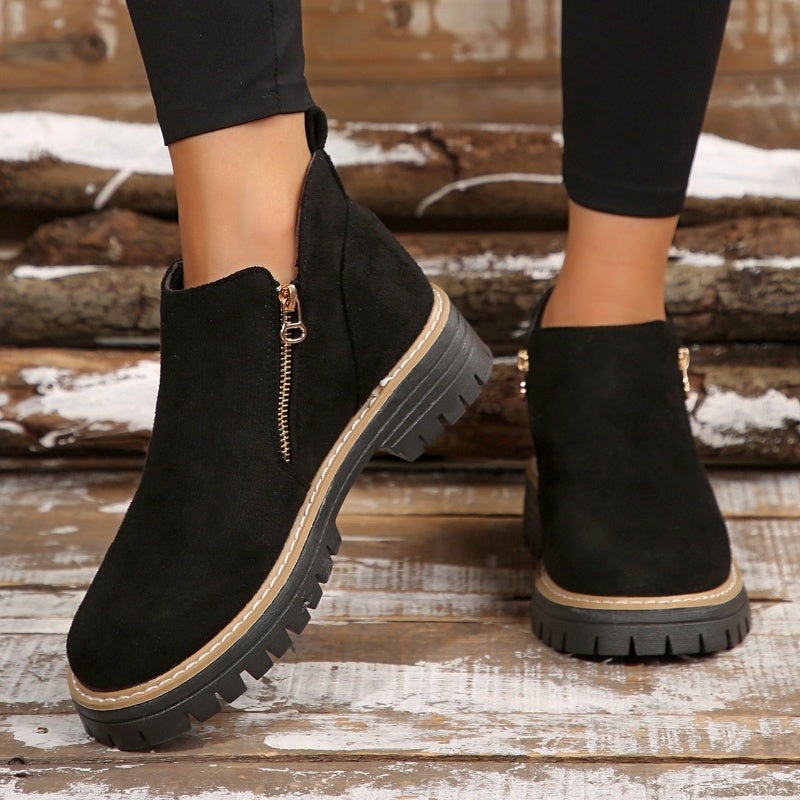 Ankle elegant comfortable boots for women | Marielle -7