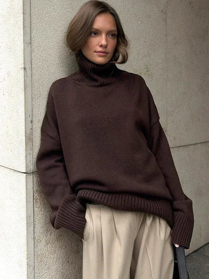 Sweater vintage turtleneck for women | Meliora -1