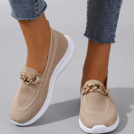 Classic breathable loafers for women | Elena -1