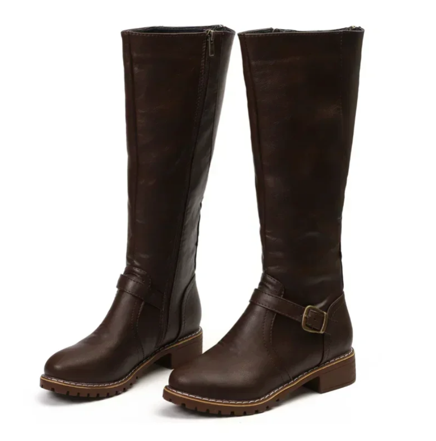 Tall elegant durable boots for women | Emmy -5
