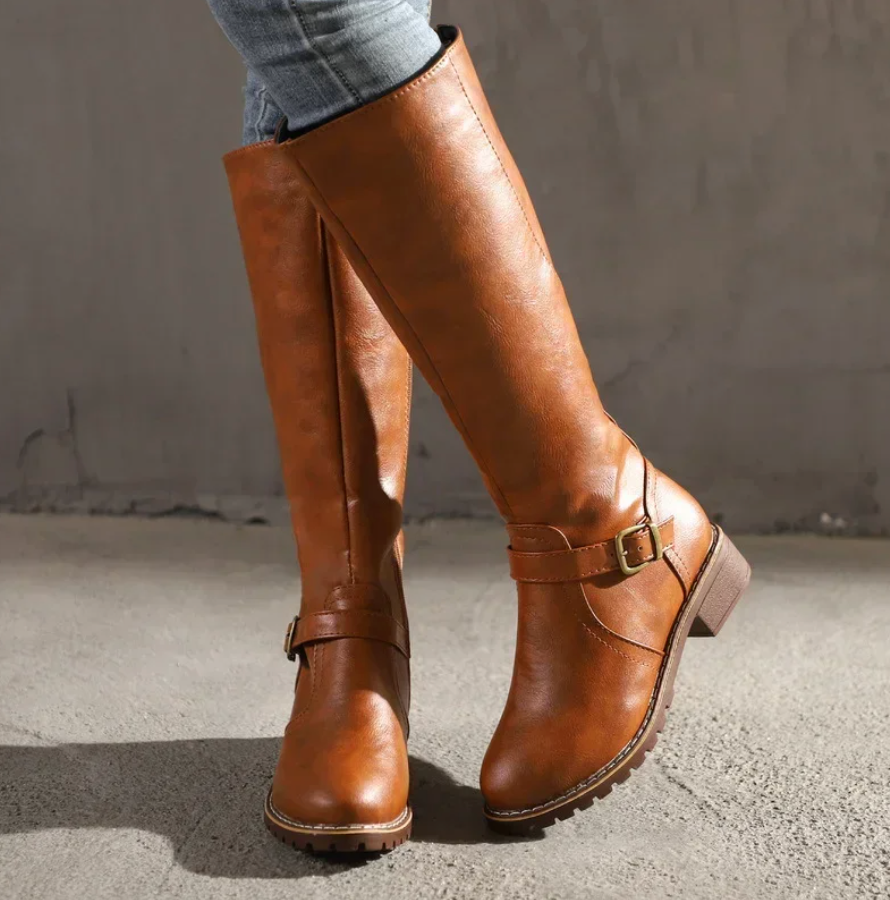 Tall elegant durable boots for women | Emmy -7