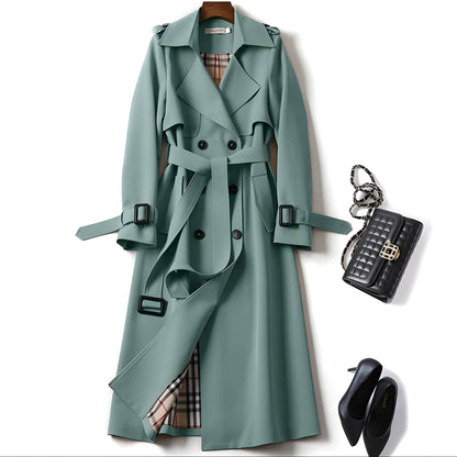 Trench elegant coat for women -5