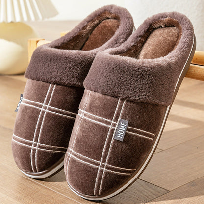 Winter plush slippers for men | Henry -1