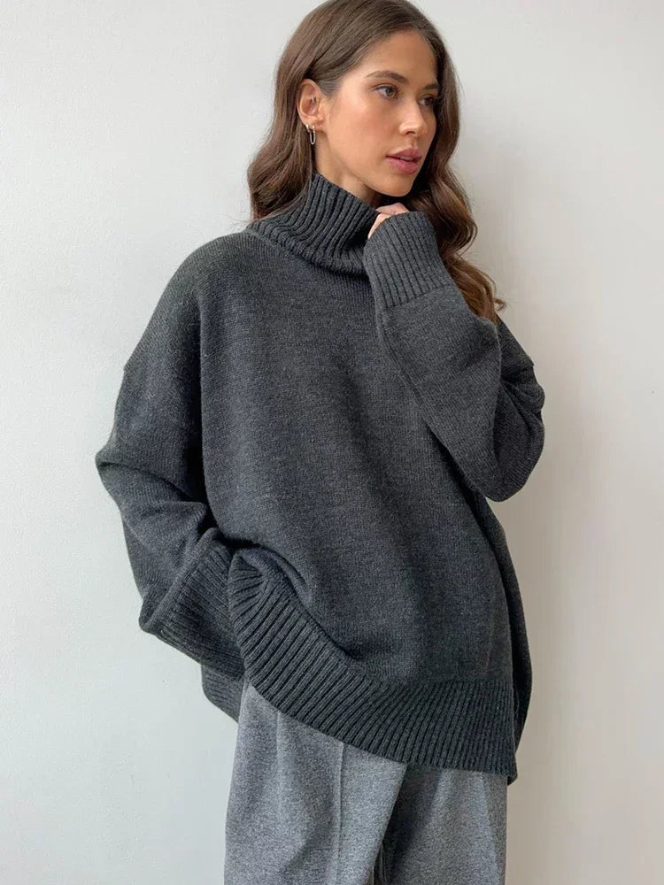 Sweater vintage turtleneck for women | Meliora -2