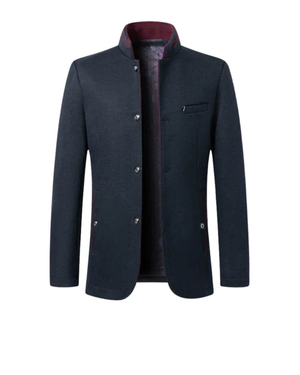 Masculine elegant structured blazer for men | Marven -1