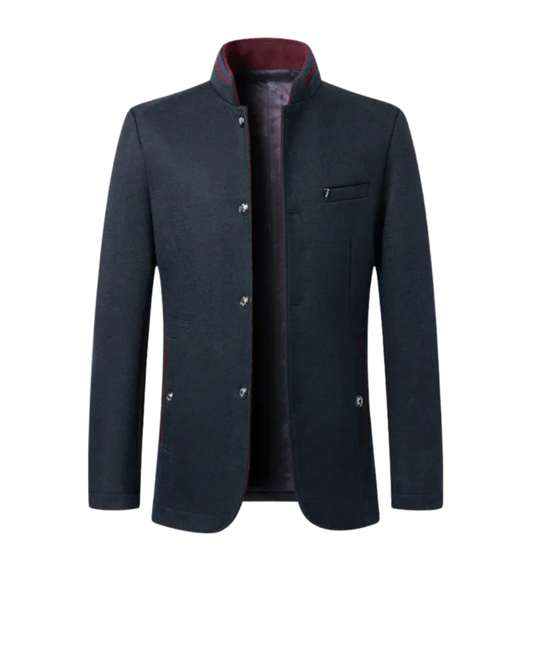 Masculine elegant structured blazer for men | Marven -1