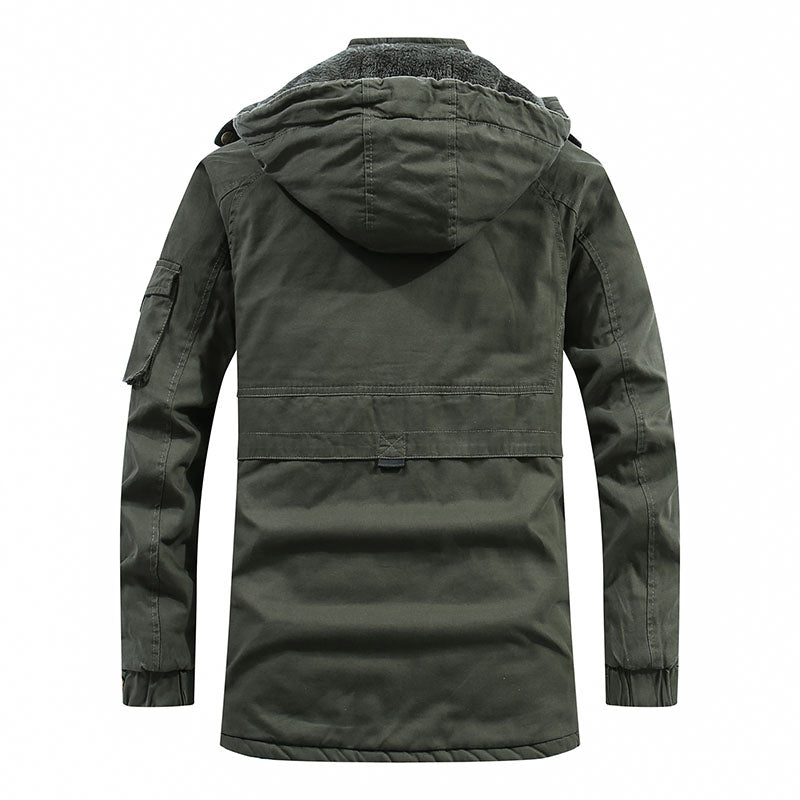 Fleece hooded removable jacket for men | Mac -3