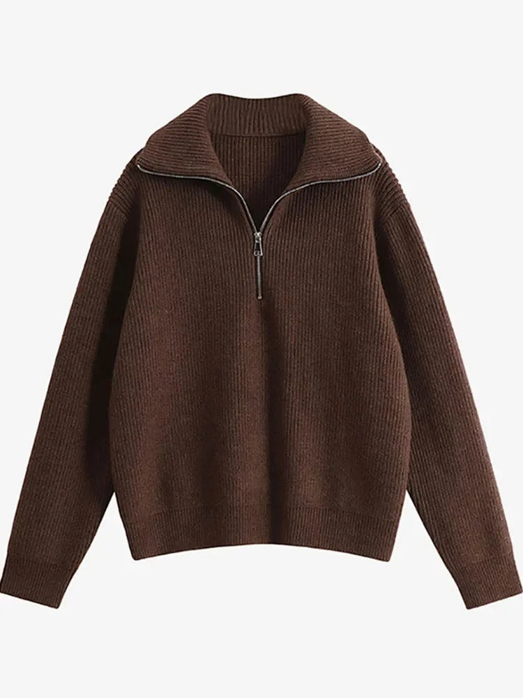 Elegant timeless sweater for women | Lisa -7